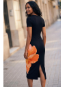 VESTIDO LARGO FLOR