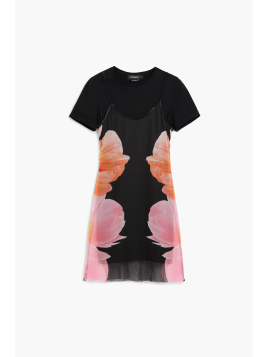 VESTIDO CORTO FLOR