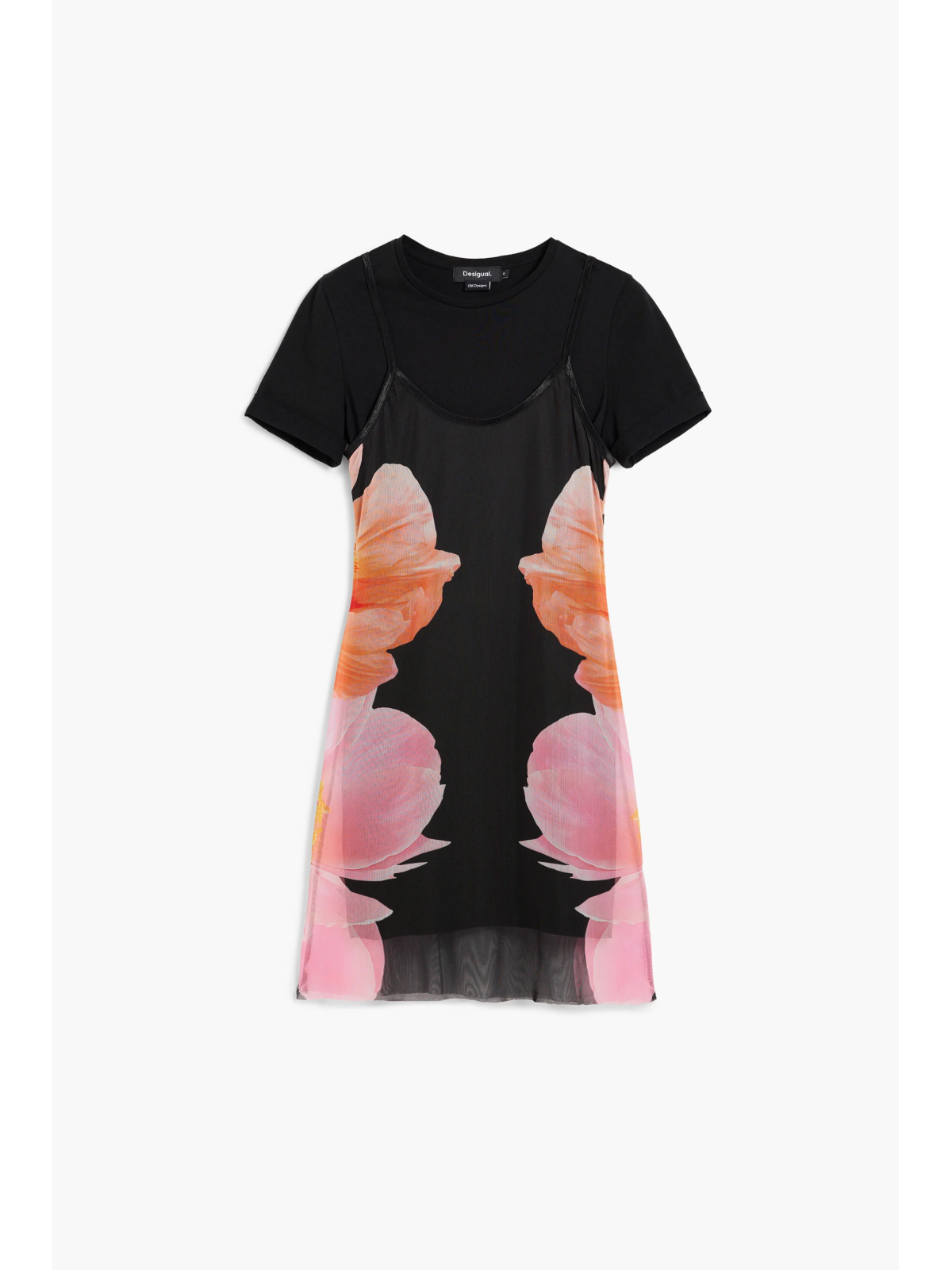 VESTIDO CORTO FLOR