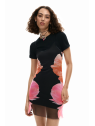VESTIDO CORTO FLOR