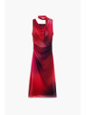 VESTIDO DEGRADADO BURDEOS