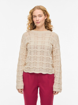 JERSEY CALADO BEIGE