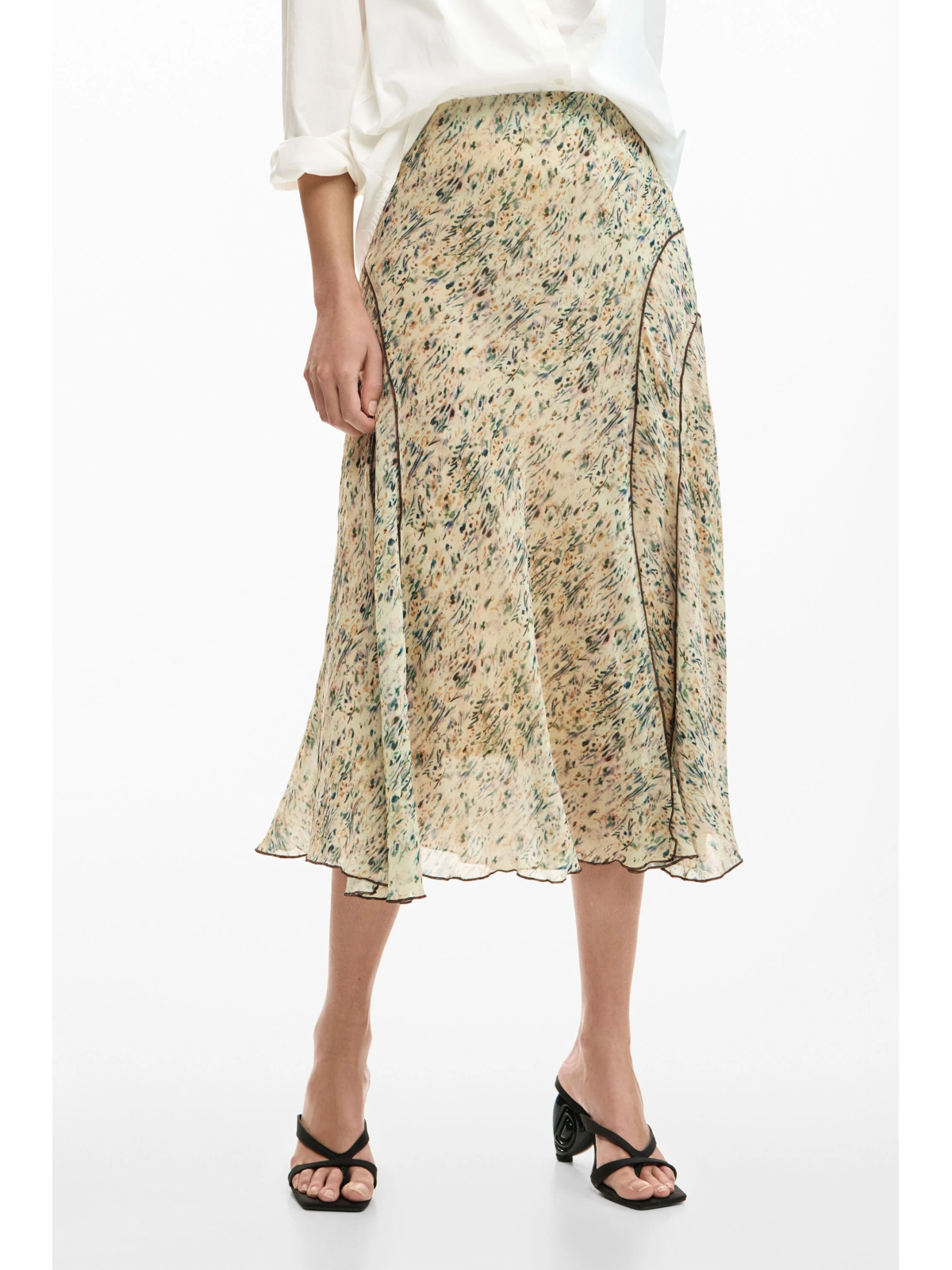 FALDA  ESTAMPADA