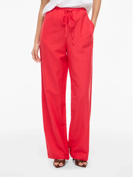 PANTALON LINO CORAL