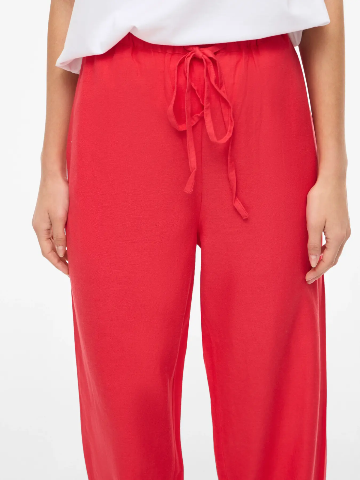 PANTALON LINO CORAL