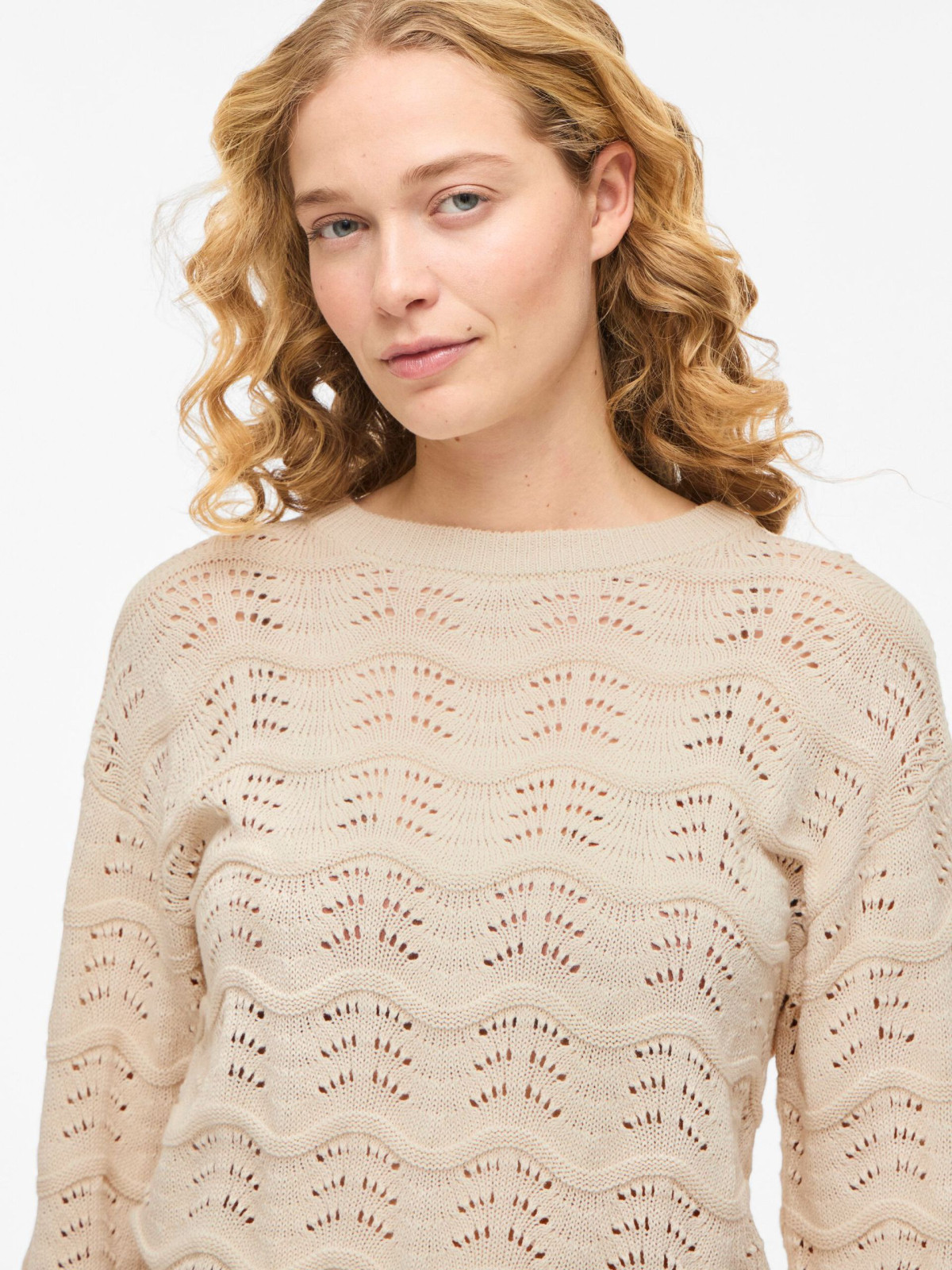 JERSEY CALADO BEIGE