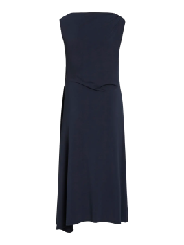 VESTIDO FRUNCE MARINO