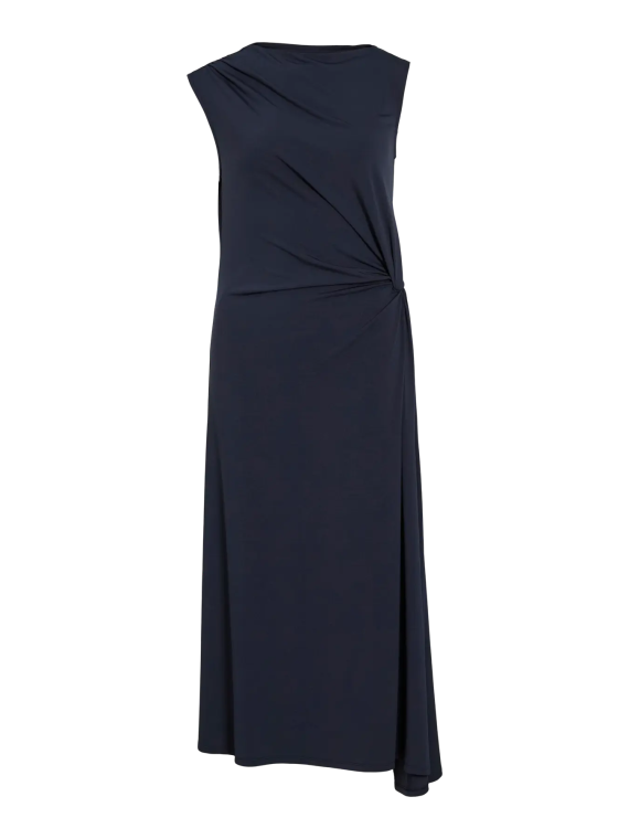 VESTIDO FRUNCE MARINO