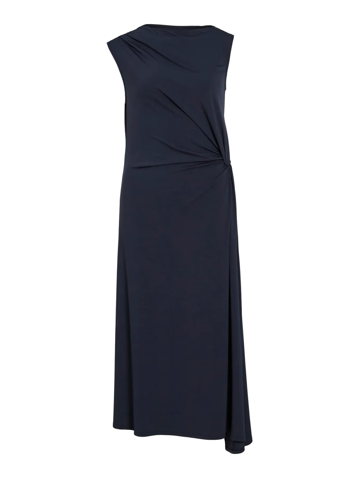 VESTIDO FRUNCE MARINO