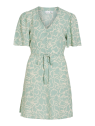 VESTIDO CORTO ESTAMPADO