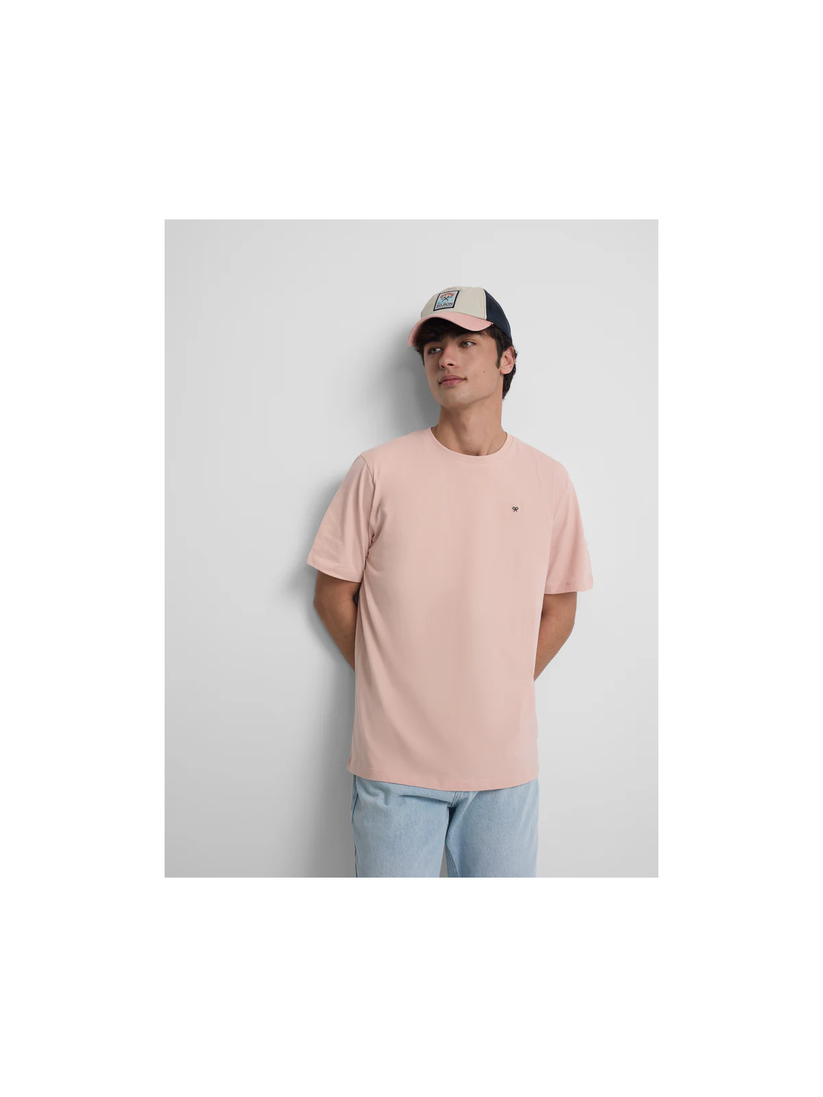 CAMISETA ROSA MINILOGO SILBON