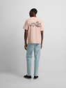 CAMISETA ROSA BEACH SILBON