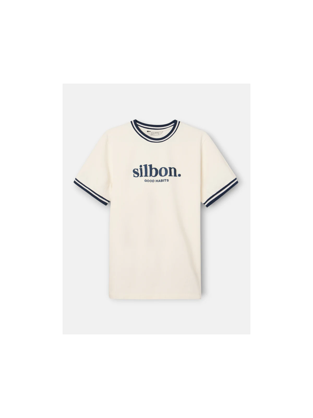 CAMISETA GOOD HABITS SILBON AZUL