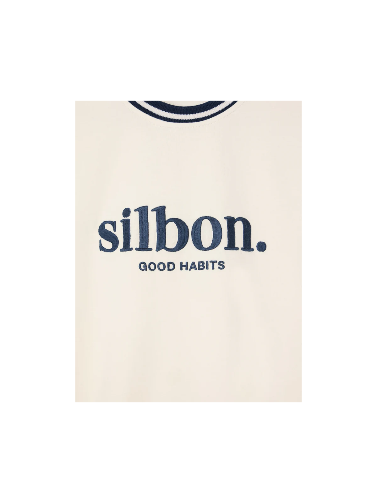 CAMISETA GOOD HABITS SILBON AZUL