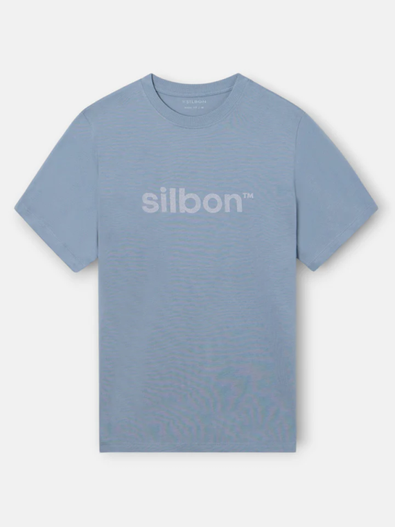 CAMISETA FLOCK AZUL INDIGO SILBON