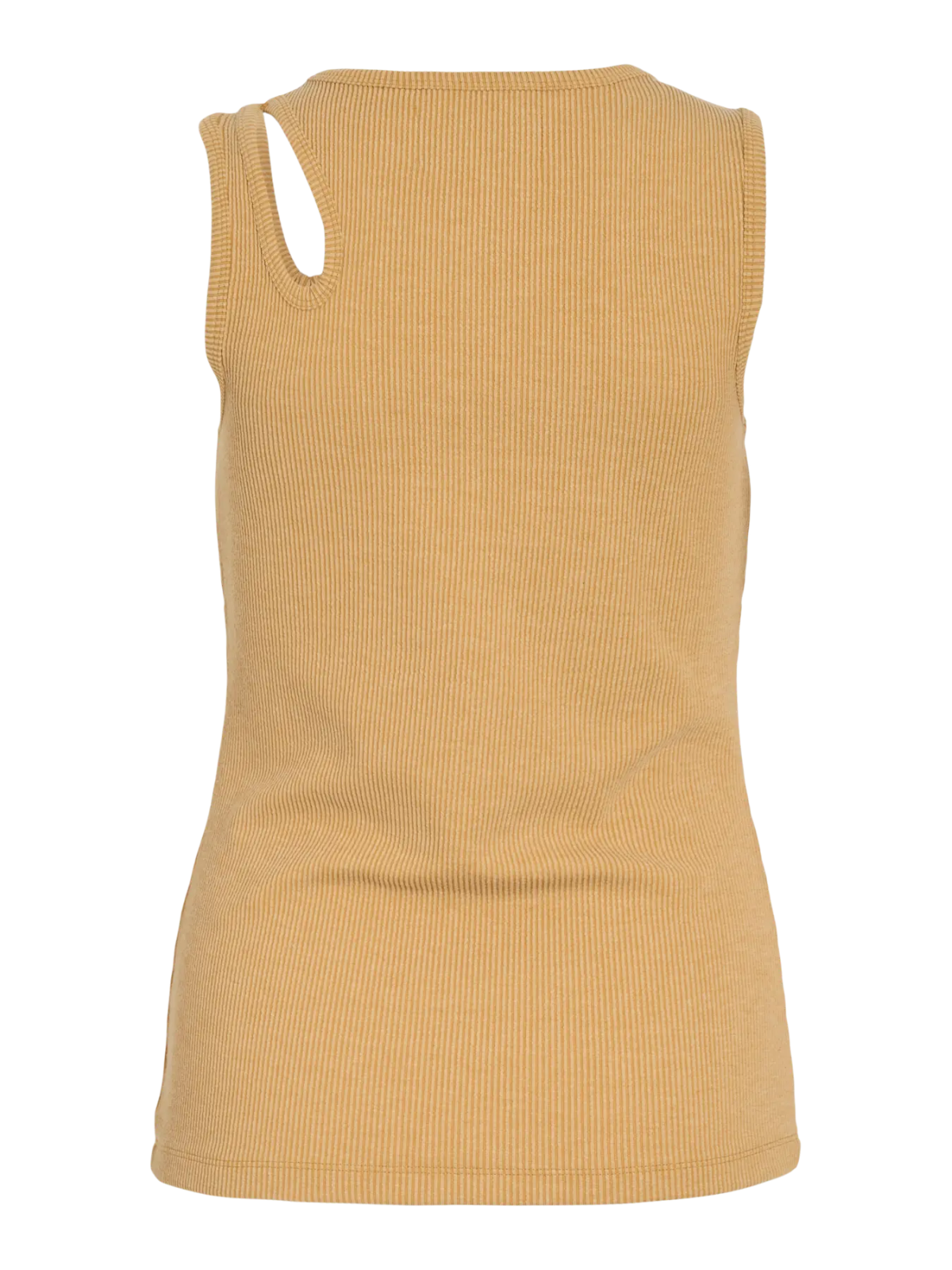 CAMISETA MOSTAZA ABERTURA