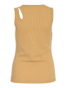 CAMISETA MOSTAZA ABERTURA