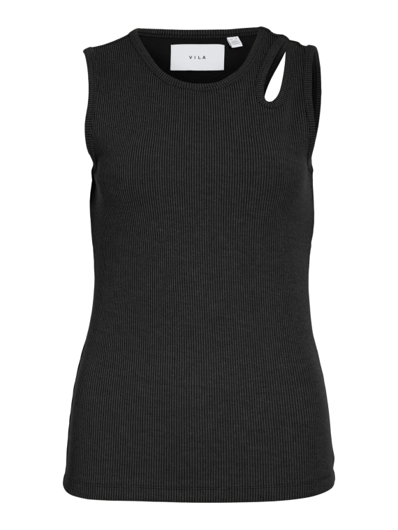 CAMISETA TIRANTES ABERTURA GRIS
