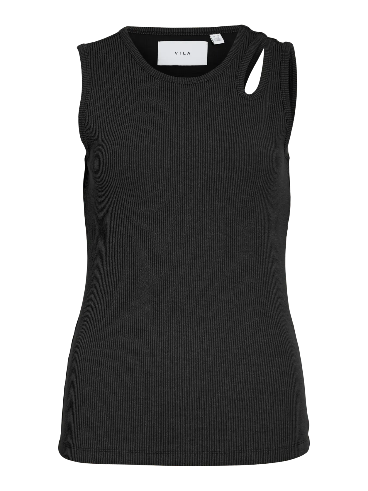 CAMISETA TIRANTES ABERTURA GRIS