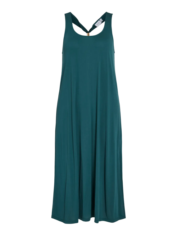 VESTIDO MIDI VERDE