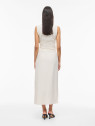 FALDA MIDI BEIGE