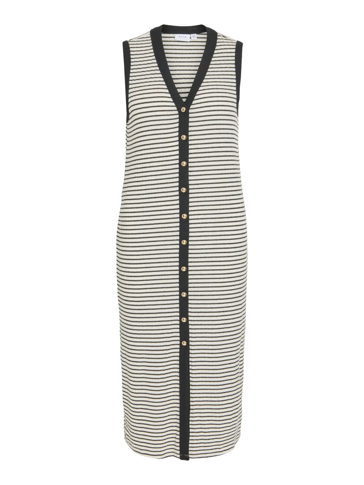 VESTIDO MIDI RAYAS