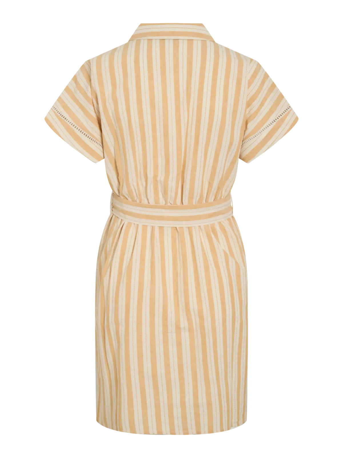 VESTIDO CORTO CAMISERO RAYAS
