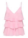 TOP VOLANTES ROSA