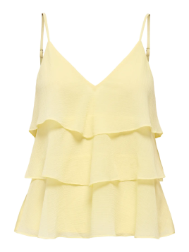 TOP VOLANTES AMARILLO