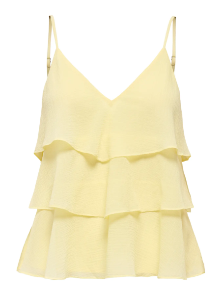 TOP VOLANTES AMARILLO