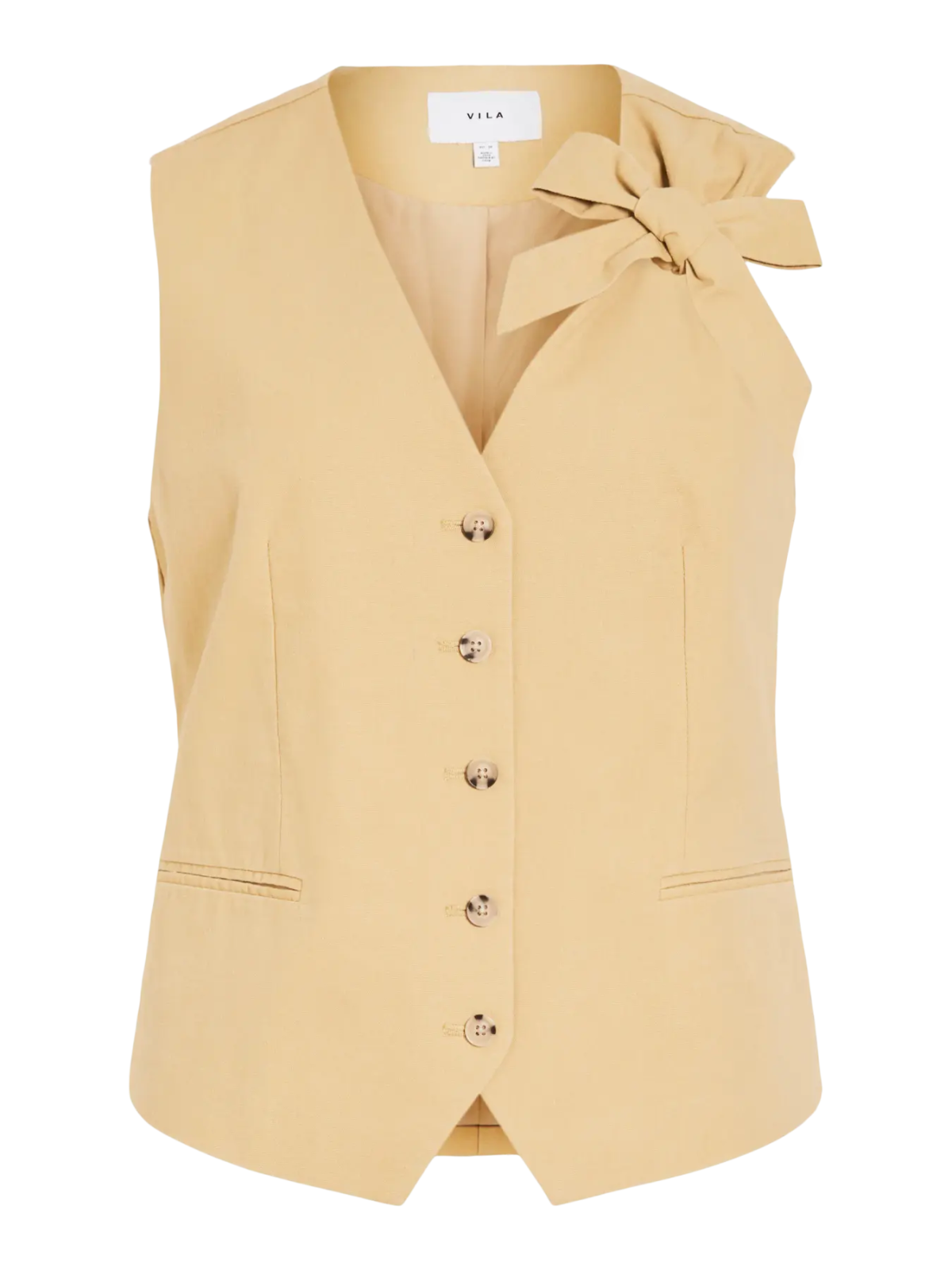 CHALECO CAMEL LAZO
