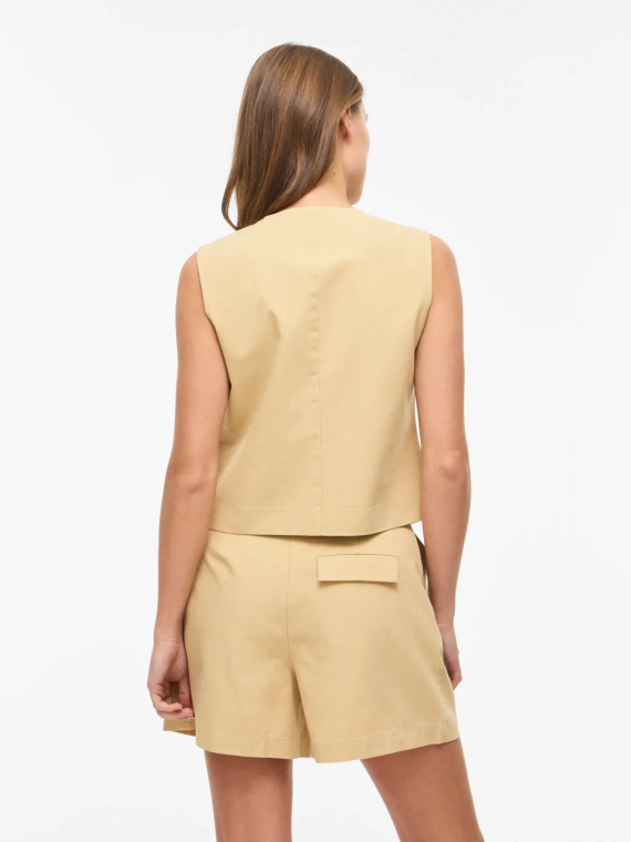CHALECO CAMEL LAZO