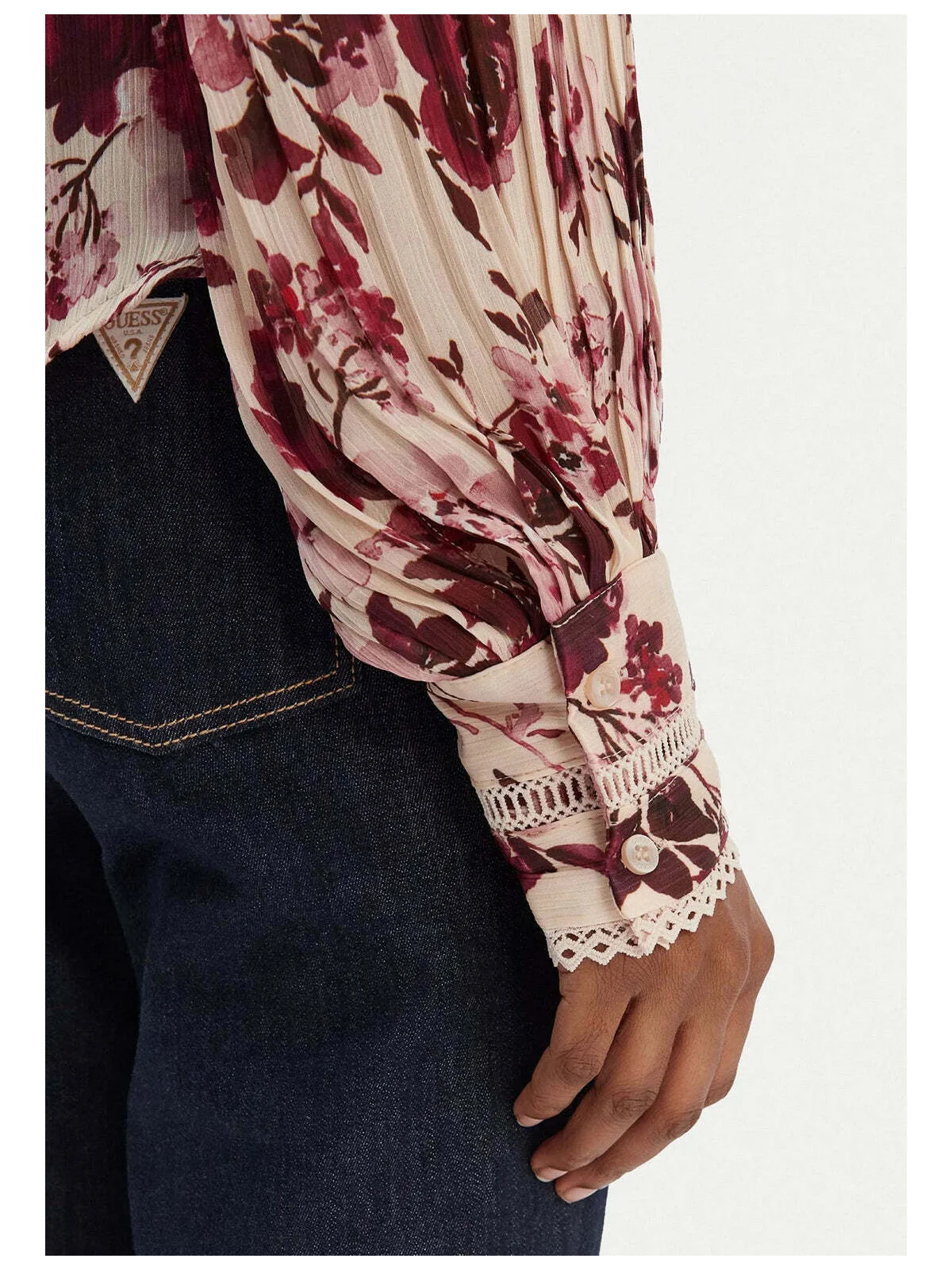 CAMISA FLORES GUESS