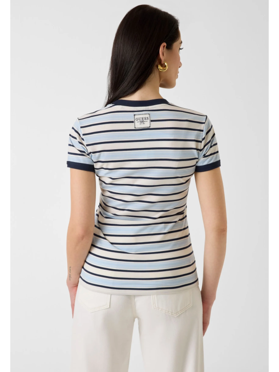 CAMISETA RAYAS GUESS