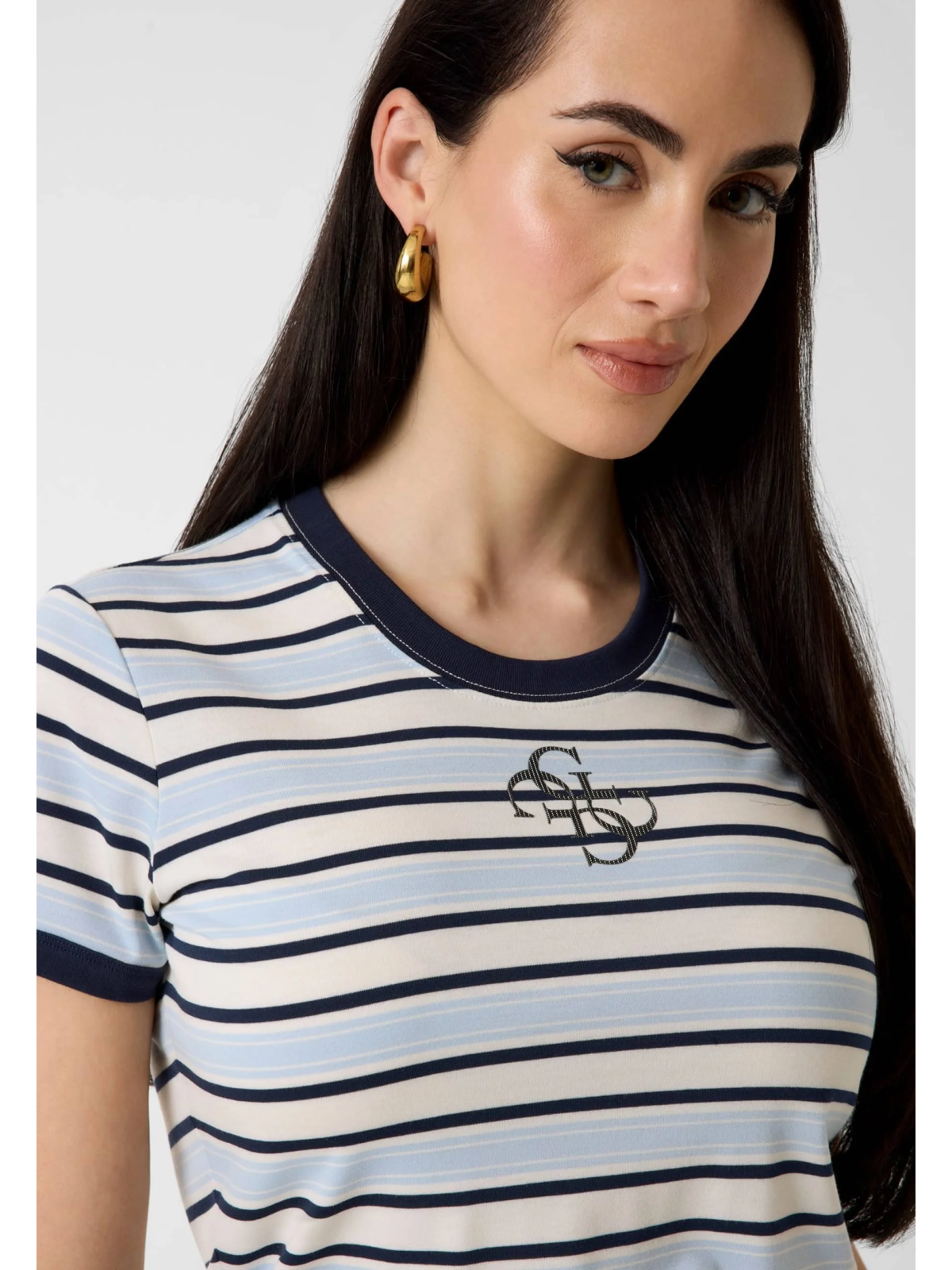 CAMISETA RAYAS GUESS