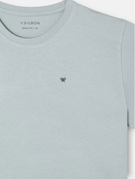 CAMISETA MINOLOGO VERDE GRIS SILBON