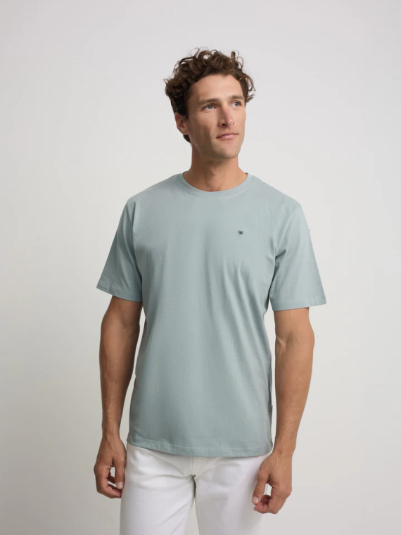CAMISETA MINOLOGO VERDE GRIS SILBON