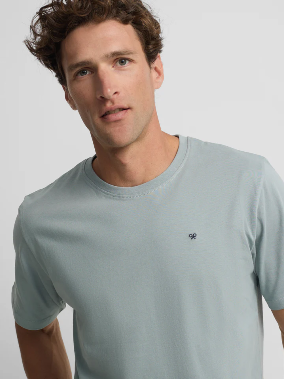 CAMISETA MINOLOGO VERDE GRIS SILBON