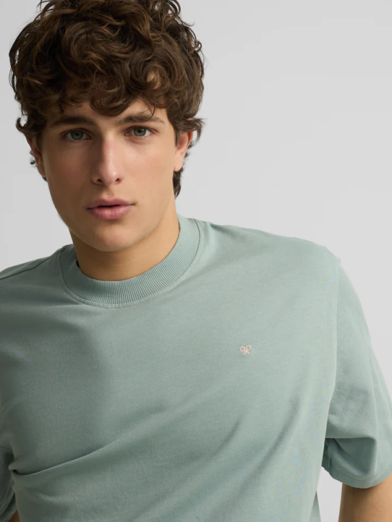 CAMISETA SPECIAL FIT SILBON VERDE GRIS
