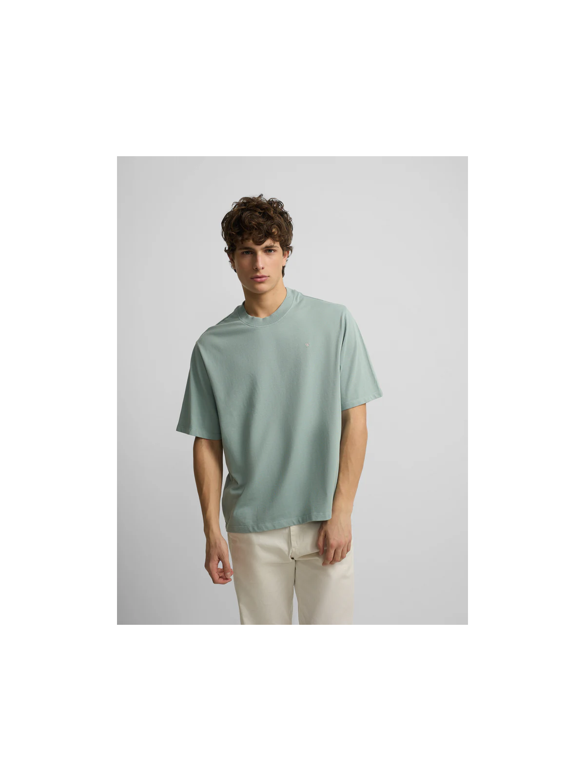 CAMISETA SPECIAL FIT SILBON VERDE GRIS