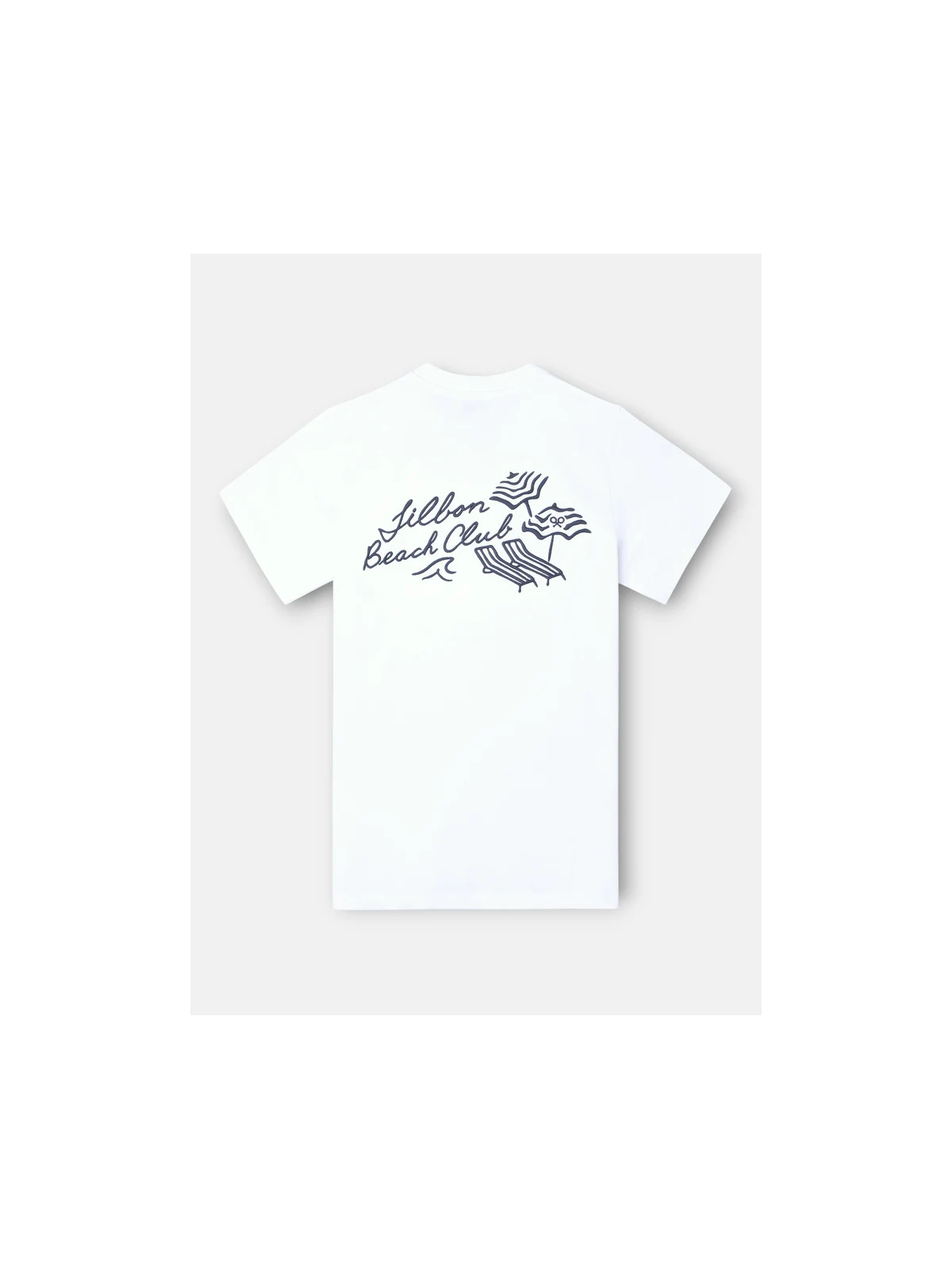 CAMISETA SILBON BEACH CLUB BLANCA