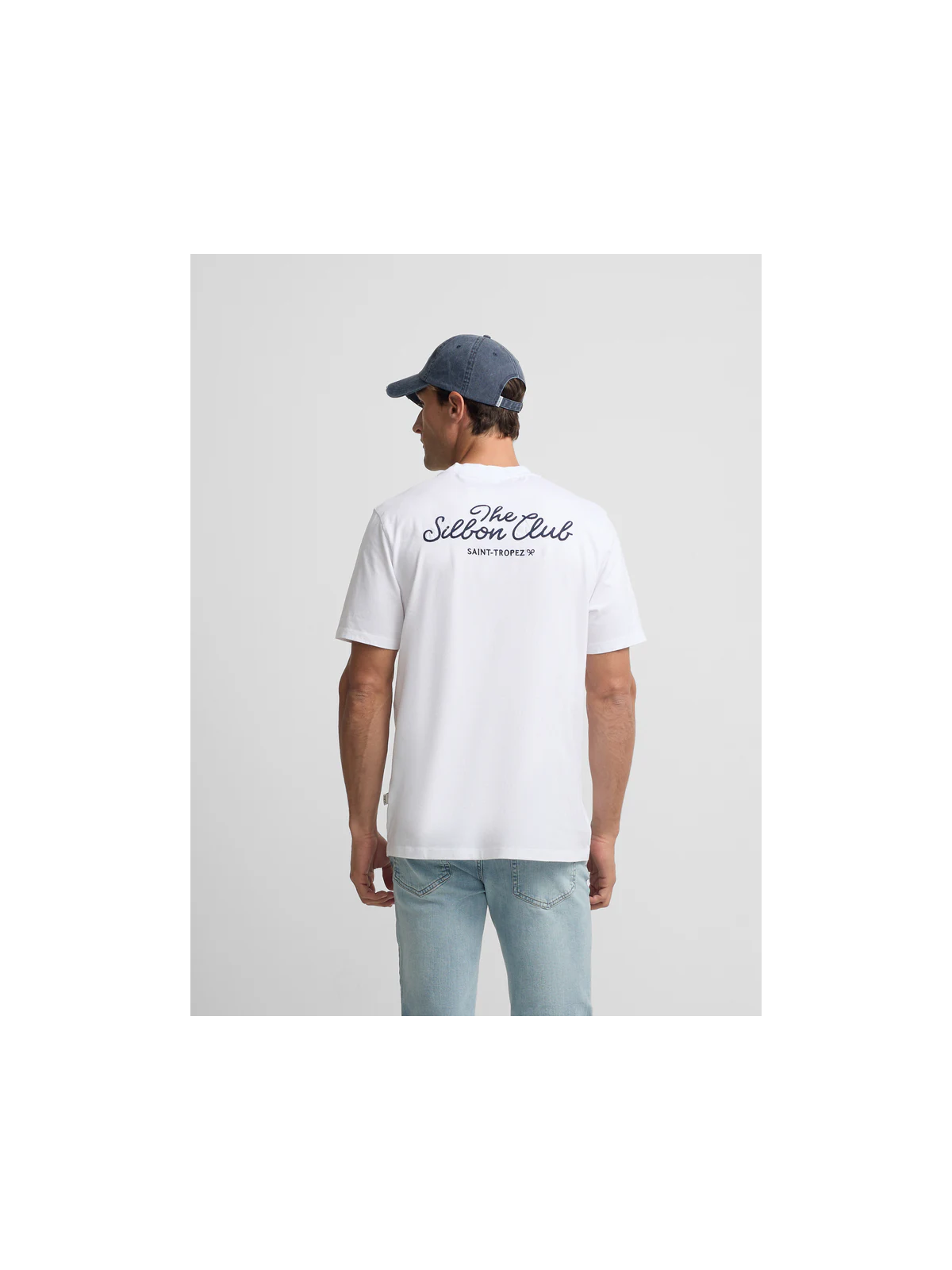 CAMISETA SILBON CLUB SAINT TROPEZ BLANCO