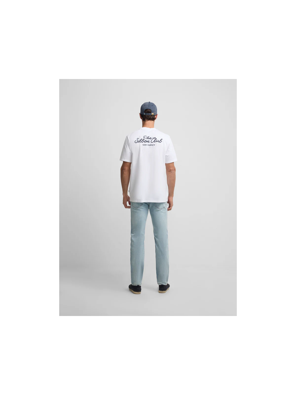 CAMISETA SILBON CLUB SAINT TROPEZ BLANCO
