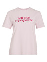 CAMISETA ROSA TEXTO