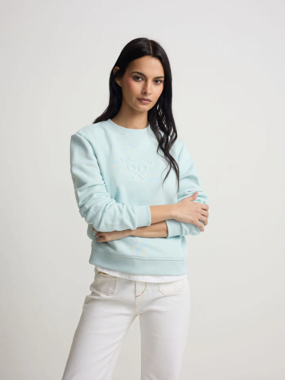 SUDADERA CLÁSICA SILBON CELESTE
