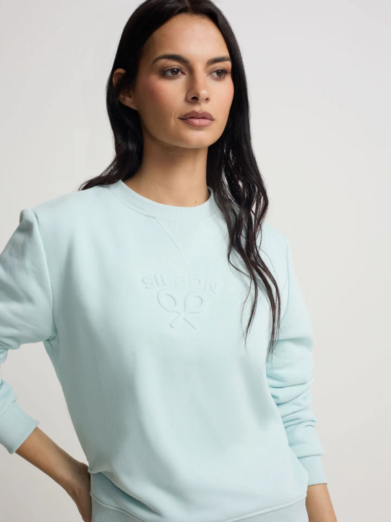 SUDADERA CLÁSICA SILBON CELESTE