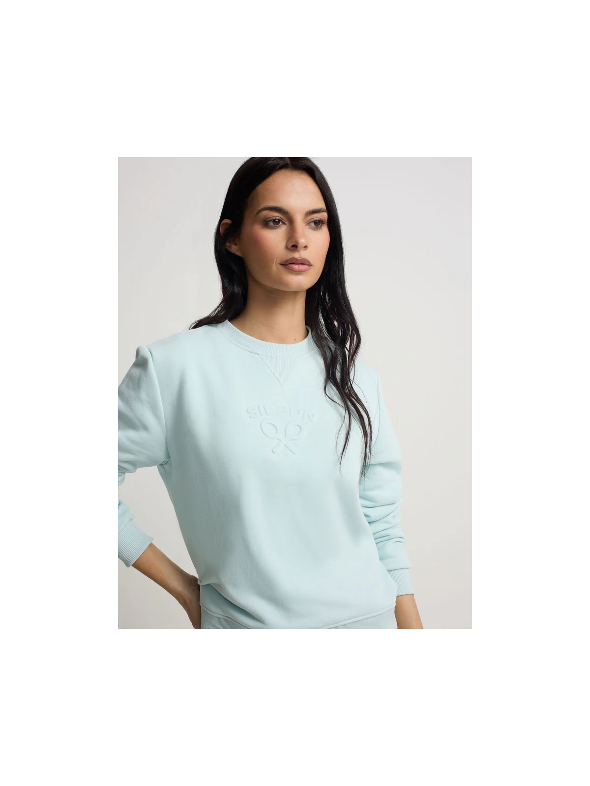 SUDADERA CLÁSICA SILBON CELESTE