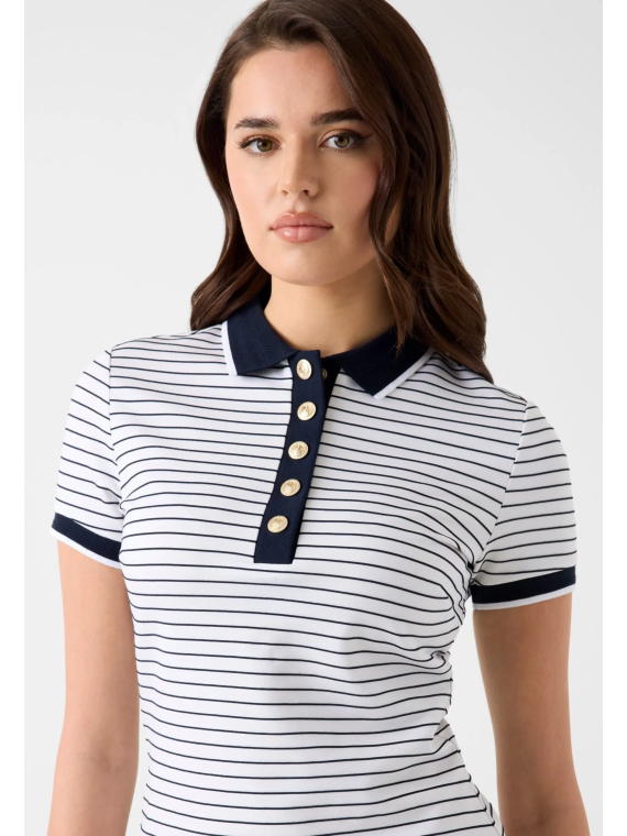 VESTIDO MARINERO GUESS BLANCO