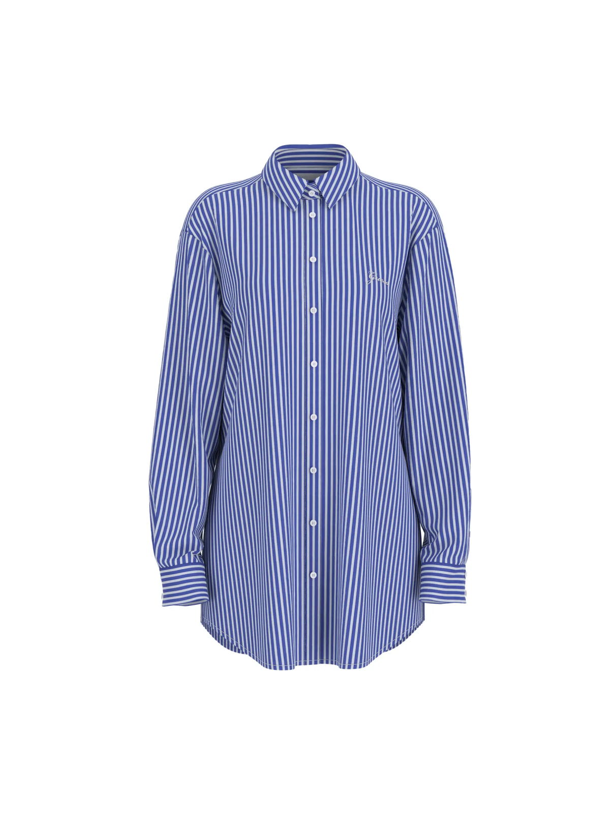 CAMISA OVERSIZE RAYAS GUESS