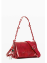 BOLSO MEDIANO ROJO DESIGUAL